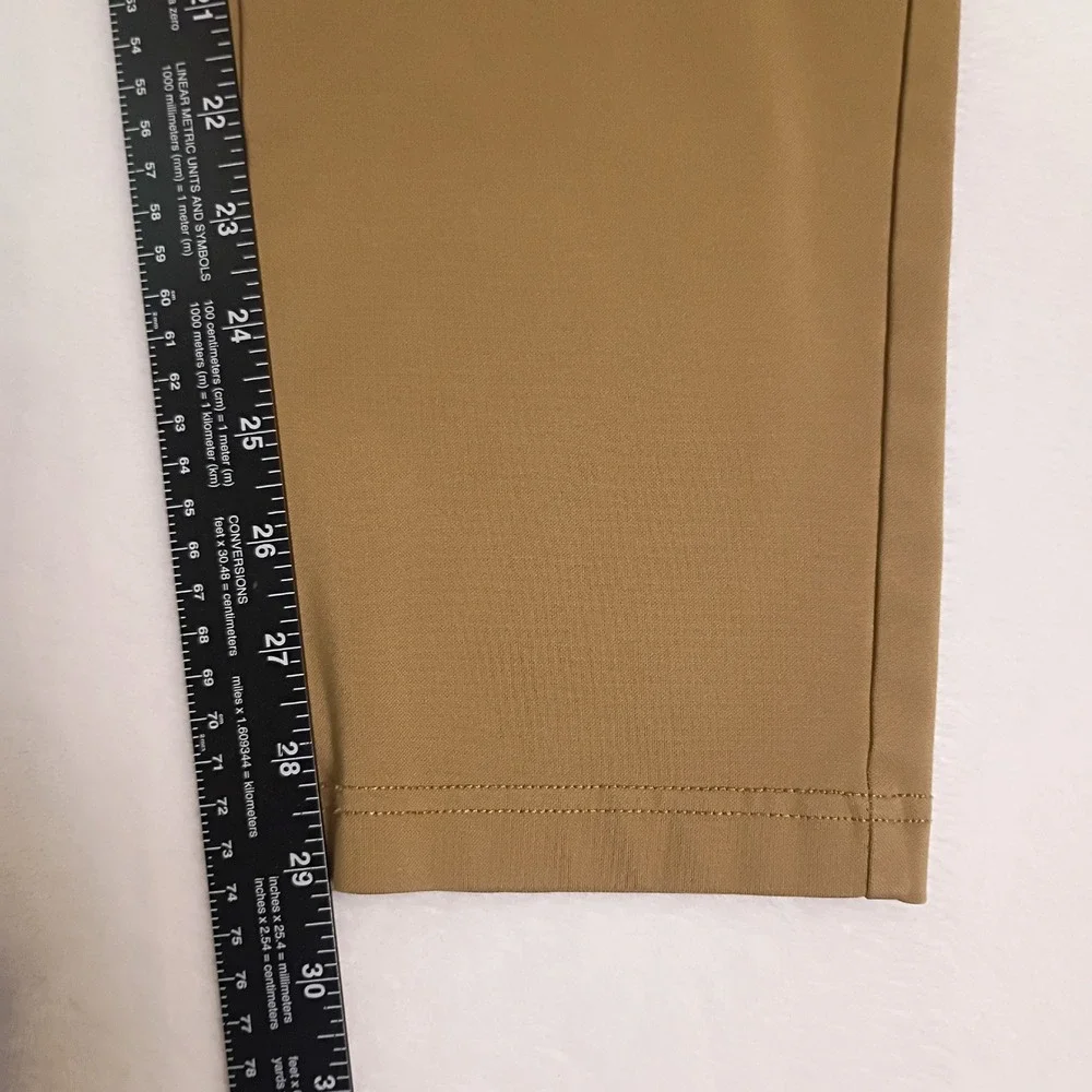 BYLT Premium Basics Everyday Pant Mens 34x29 Khaki Tan Stretch MBP0185_222_34